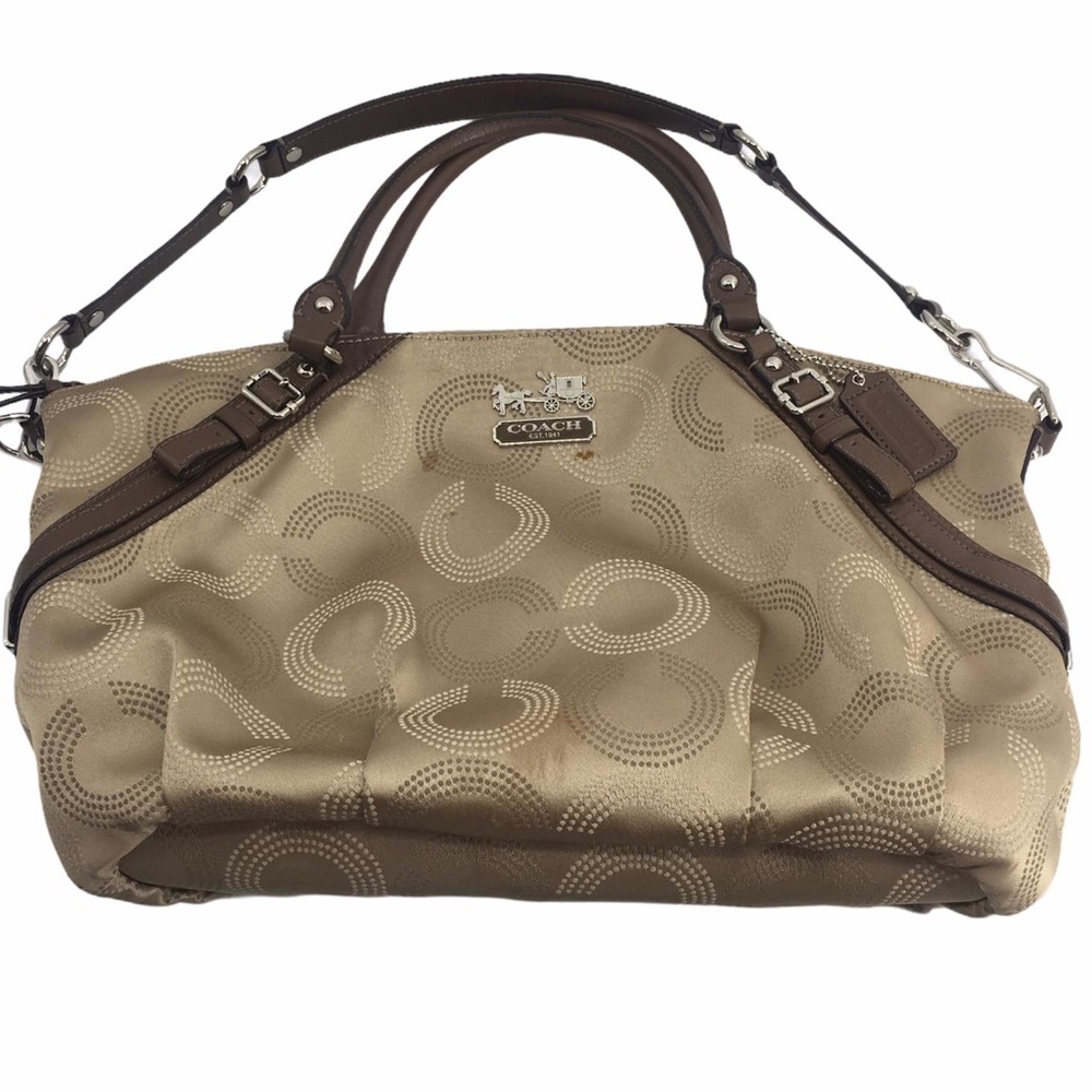 Coach Tan and Brown Women's Bag